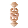 EcoBaby Wooden Rattles and Silicone Teether Set for Infants ATHLEXES