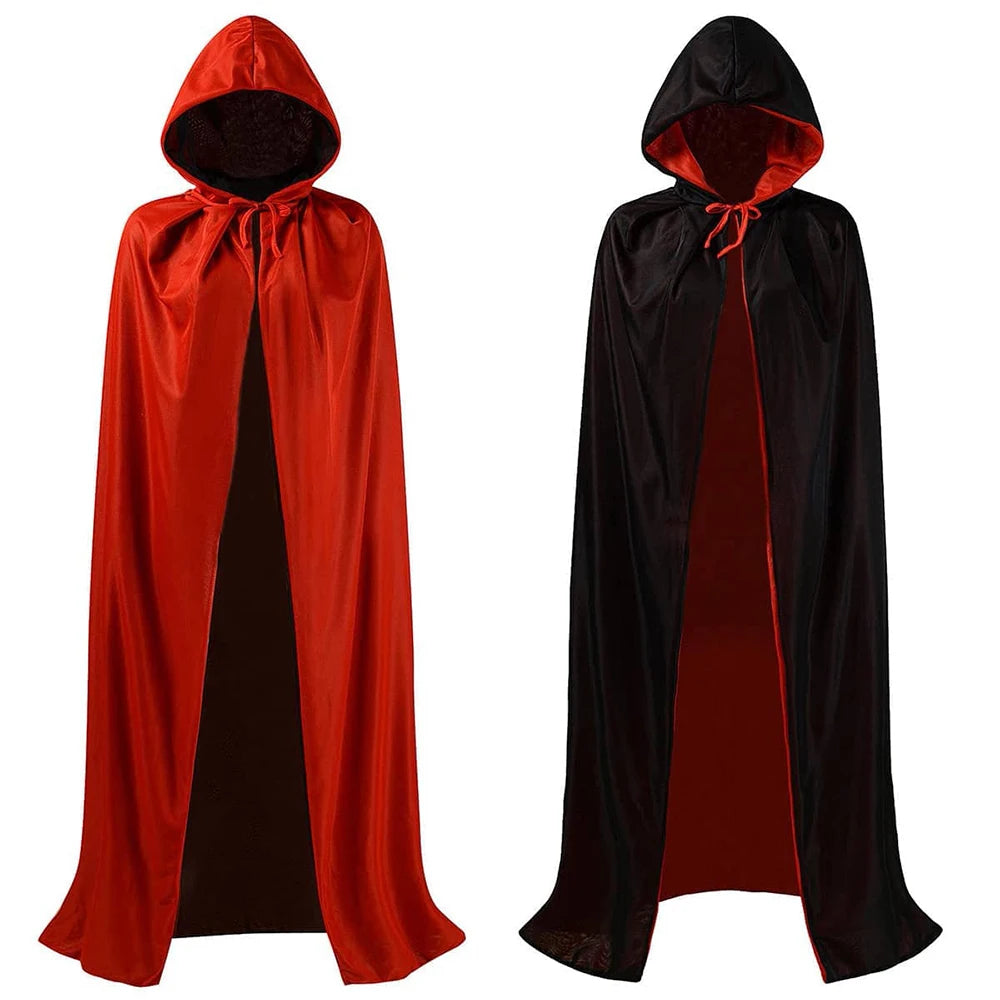 Reversible Vampire Cape for Halloween Cosplay ATHLEXES