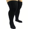 ChicPlus Curvy Thigh High Striped Socks ATHLEXES