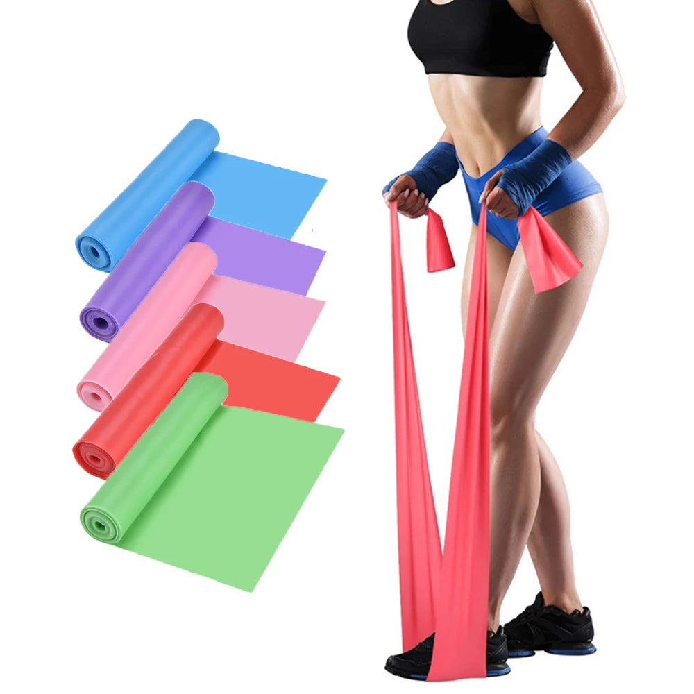 YogaFlex Natural Latex Resistance Bands Set ATHLEXES