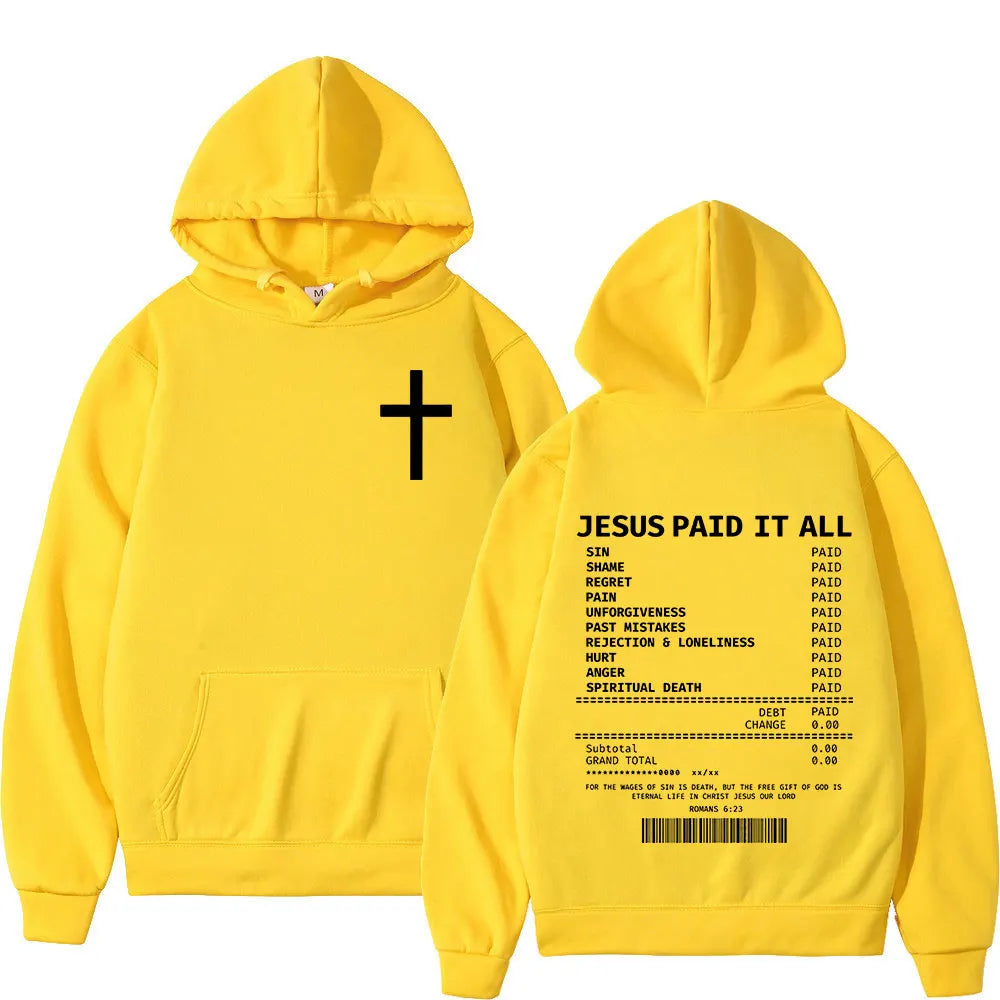FaithWear Jesus Paid It All Hoodie ATHLEXES
