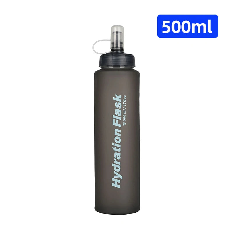 HydraFlex 500ML Folding Sports Water Bottle ATHLEXES