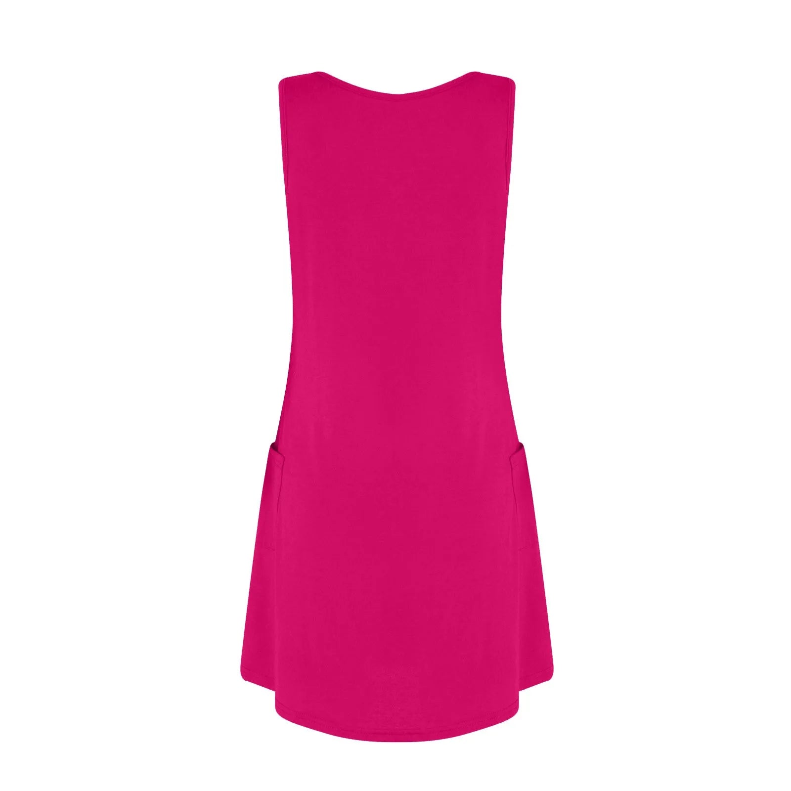 Summer Breeze Plus Size Pocket T-Shirt Dress ATHLEXES