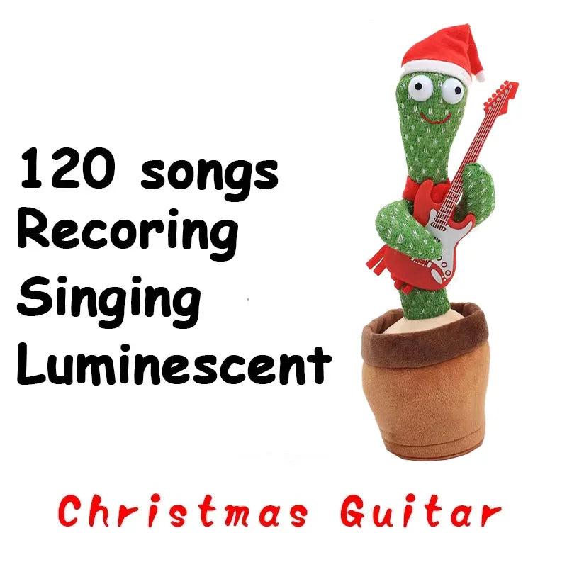 Singing Cactus Toy with LED and 120 Fun Songs ATHLEXES