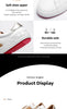 CHCH Women's 2025 Cow Leather Tennis Flat Shoes ATHLEXES