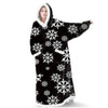 CozySleeve Oversized Flannel Hoodie Blanket for All Seasons ATHLEXES