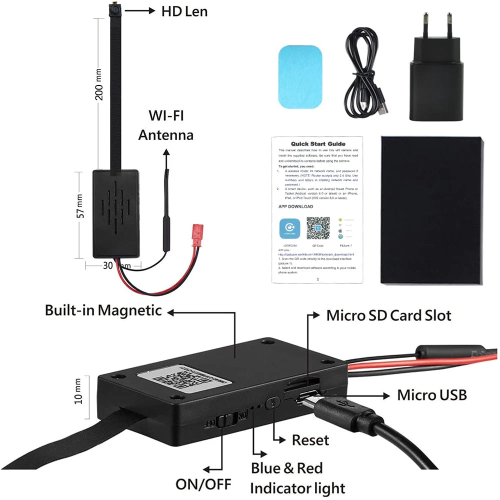 1080P WiFi Mini Camera ATHLEXES