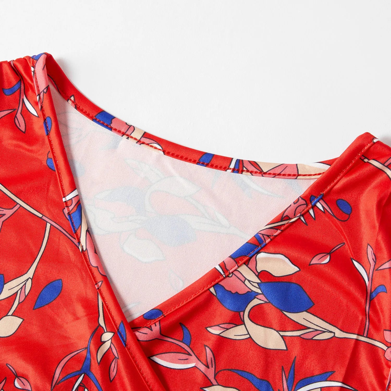Nursing Blossom V-Neck Summer Dress ATHLEXES