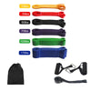 EliteFlex Latex Stretch Resistance Bands for Workouts ATHLEXES