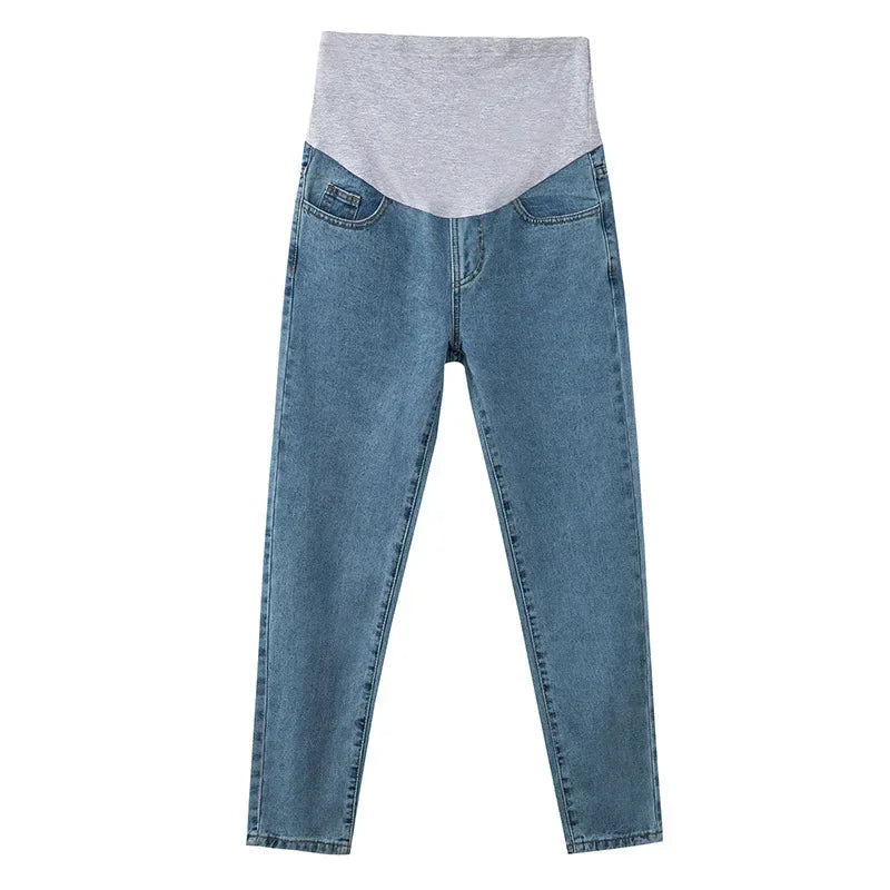 Elegant High-Waisted Maternity Jeans 2024 Collection ATHLEXES