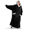CozySleeve Oversized Flannel Hoodie Blanket for All Seasons ATHLEXES