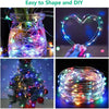 FairyGlow 3M LED Curtain String Lights USB Decor ATHLEXES