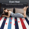 CozyStripe Heated Blanket with Adjustable Warmth ATHLEXES