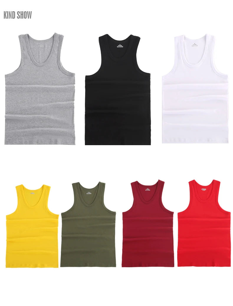 Cotton Muscle Vest Pack for Men ATHLEXES