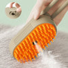 Pet Steam Brush Steamy Dog Brush Electric Spray 3 in 1 Cat Hair Removal Brushes for Dogs Cats Massage Removing Pet Grooming Comb ATHLEXES