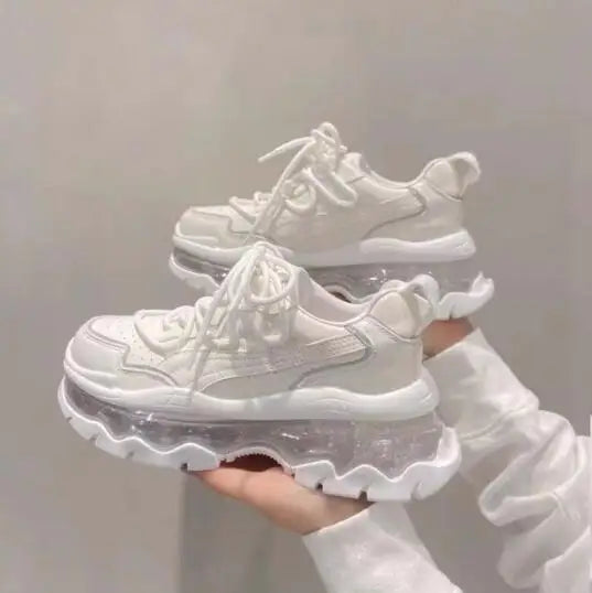 Beige Breeze Platform Sneakers for Women ATHLEXES
