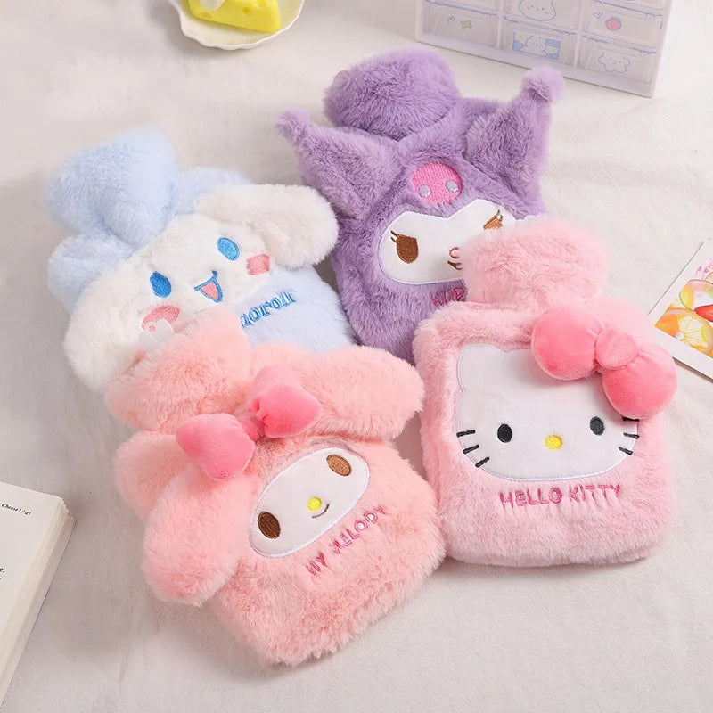 Kawaii Sanrio Plush Heating Water Bottle Gift ATHLEXES