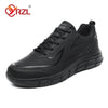 YRZL Waterproof Leather Running Shoes for Men - Comfortable & Durable ATHLEXES