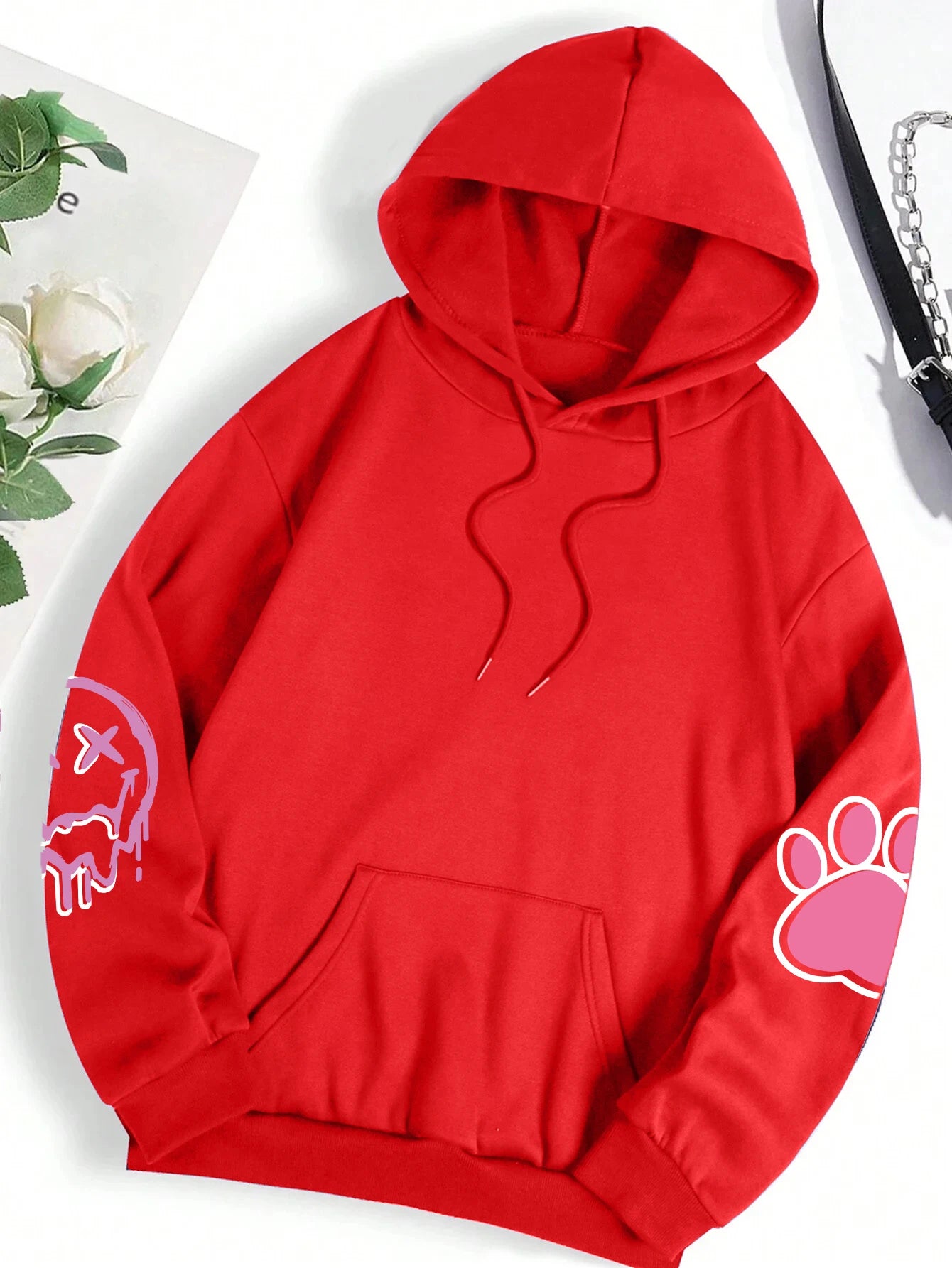 Urban Style Oversized Printed Hoodie for Women ATHLEXES