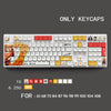 Demon Slayer PBT Keycaps Set for Gamers ATHLEXES