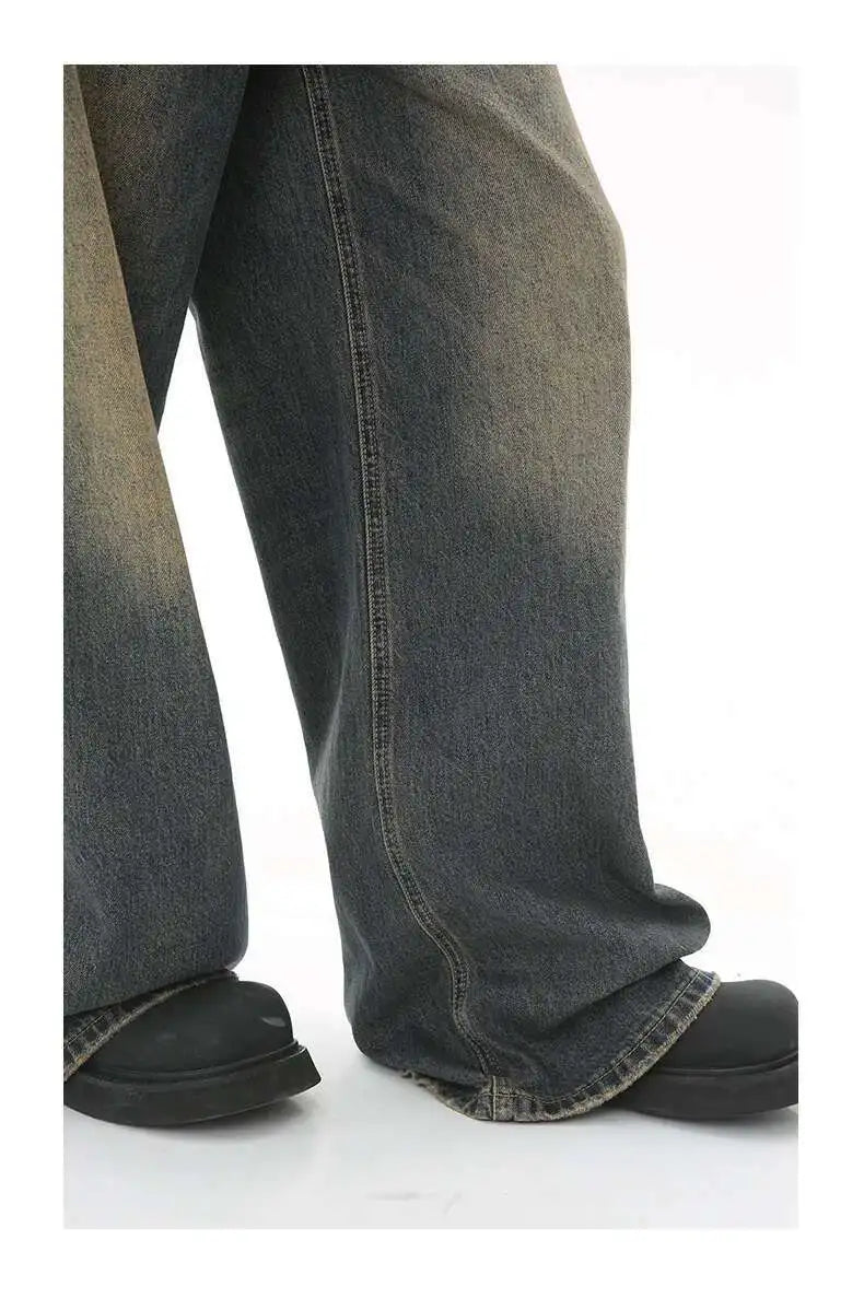 Urban Vintage Loose Fit Denim Trousers ATHLEXES