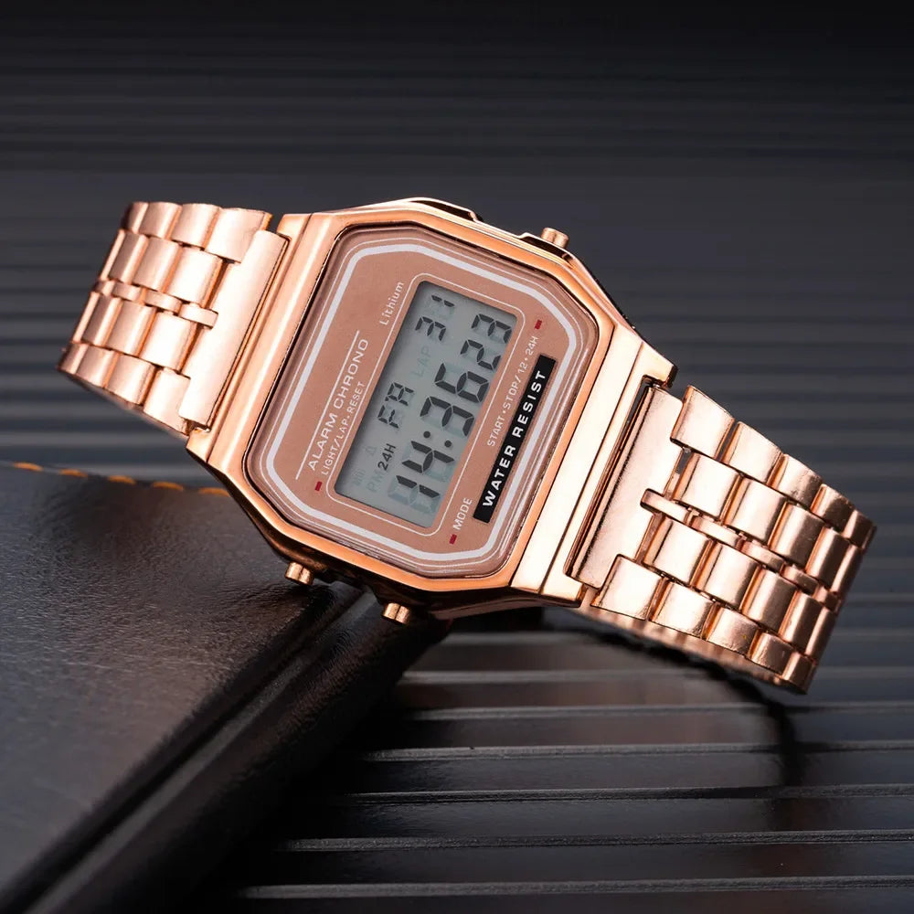 Luxury Stainless Steel Business Men's Watch ATHLEXES