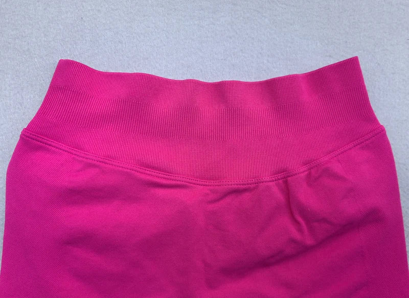 Seamless Flex Ribbed Yoga Shorts for Women ATHLEXES