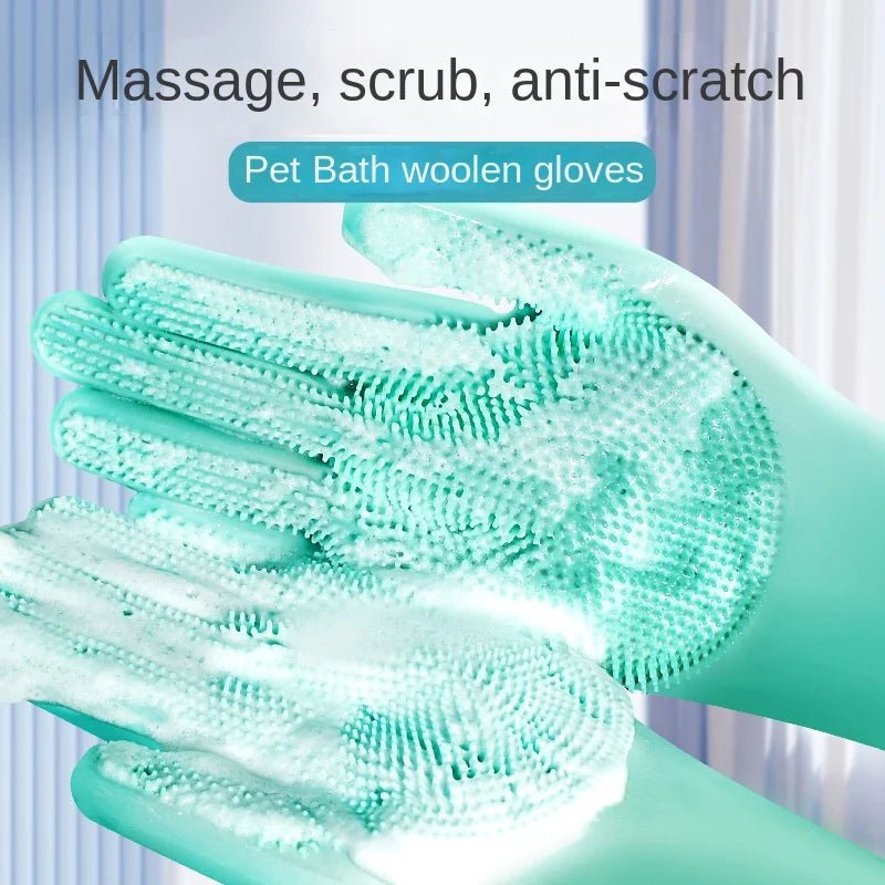 Silicone Pet Shower Gloves ATHLEXES