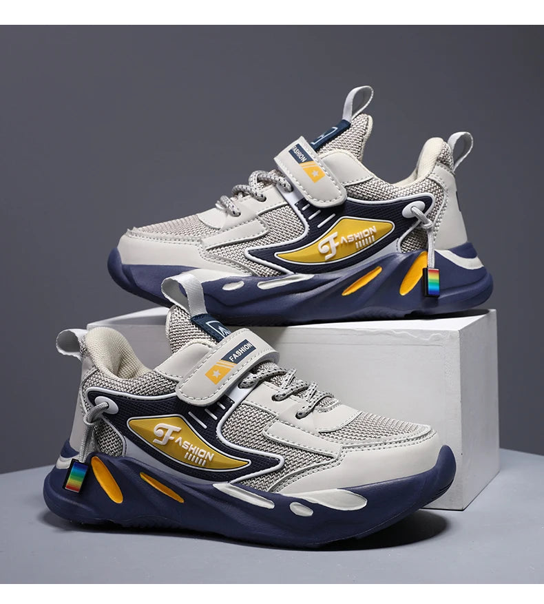 Trendy Kids' Breathable Non-Slip Sports Sneakers ATHLEXES