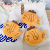 Cute Plush Snapper Fish Coin Purse Wristlet Wallet ATHLEXES