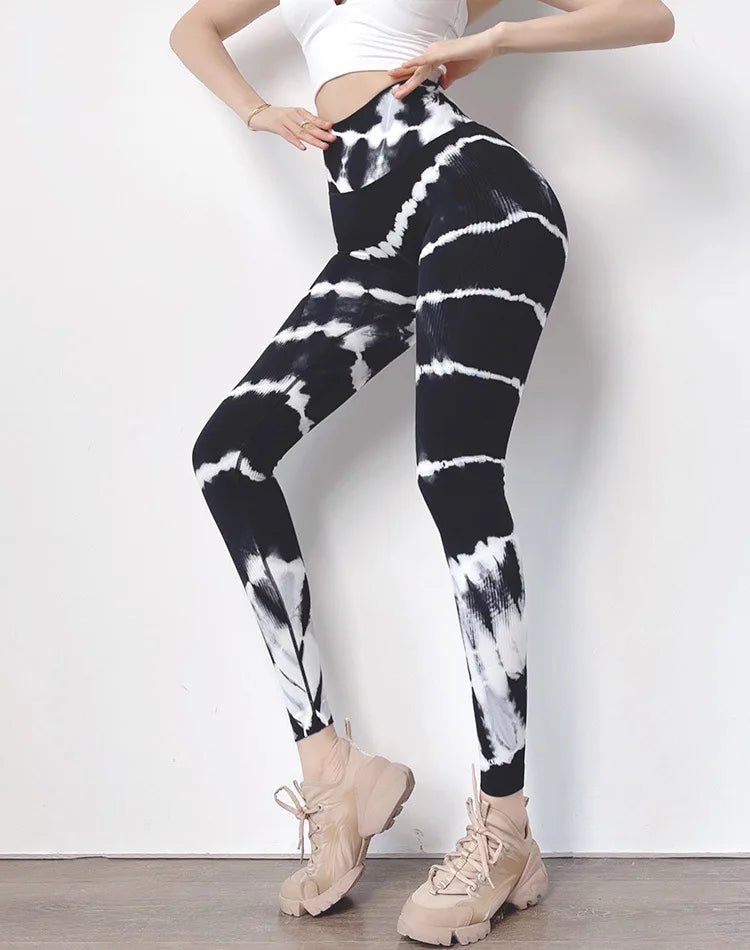 Vibrant Seamless High-Waist Yoga Leggings ATHLEXES