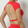 BreezeFit Backless Yoga Crop Top for Women ATHLEXES