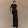 Elegant Backless Long Dress for Women ATHLEXES
