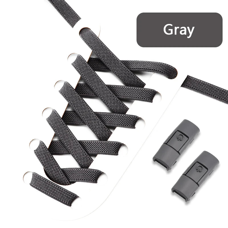 No Tie Elastic Press Lock Shoelaces for All ATHLEXES