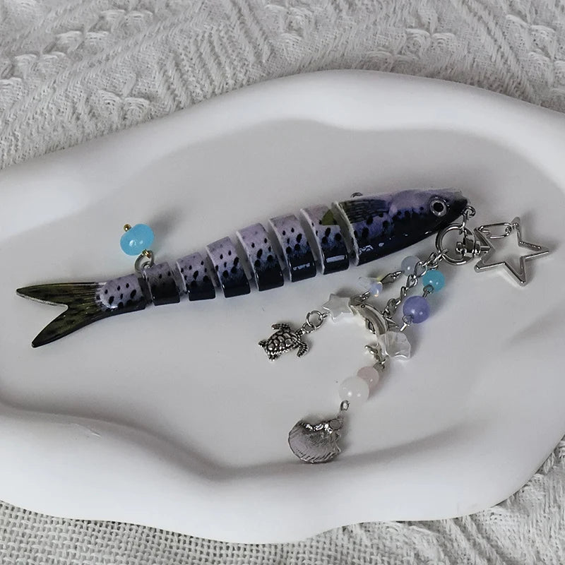 Catchy Fish Keychain for Fishing Enthusiasts ATHLEXES