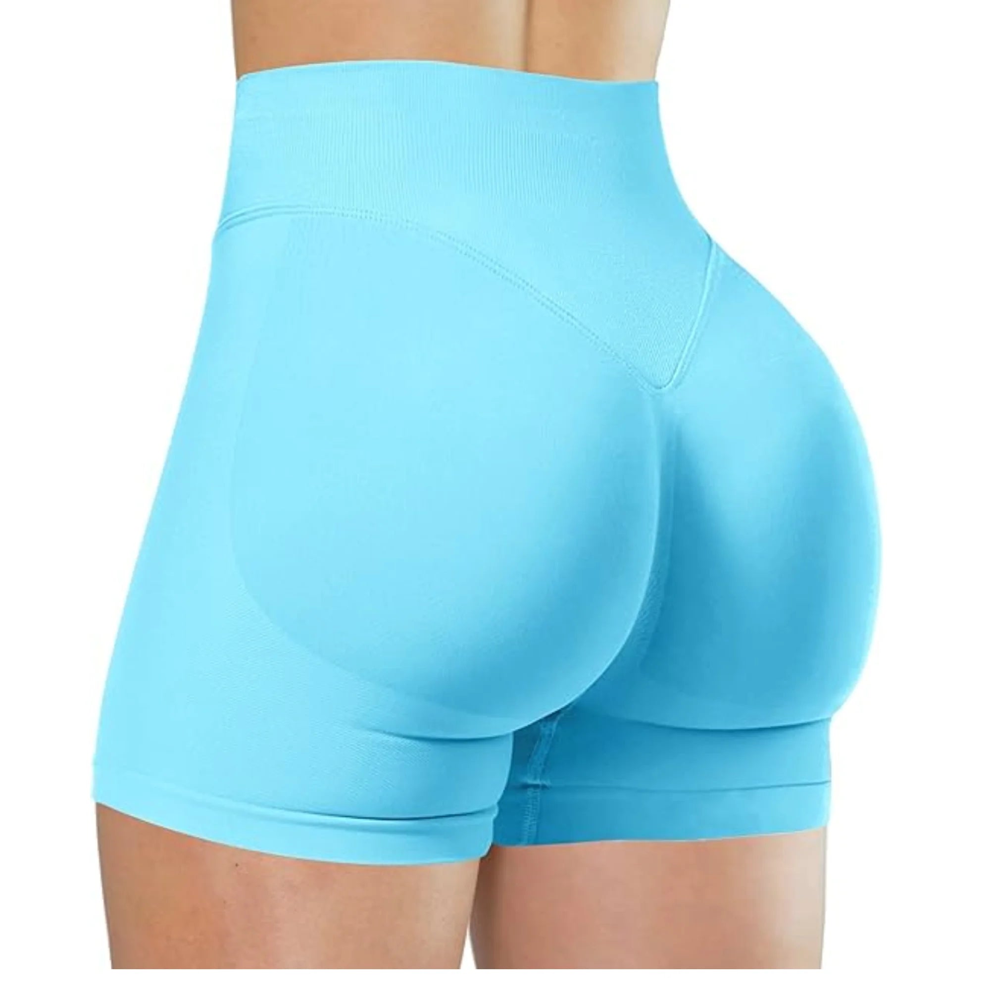 Summer Luxe High Waisted Yoga Shorts ATHLEXES
