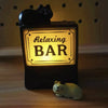 Luminous Coffee Shop Magnetic Fridge Stickers ATHLEXES