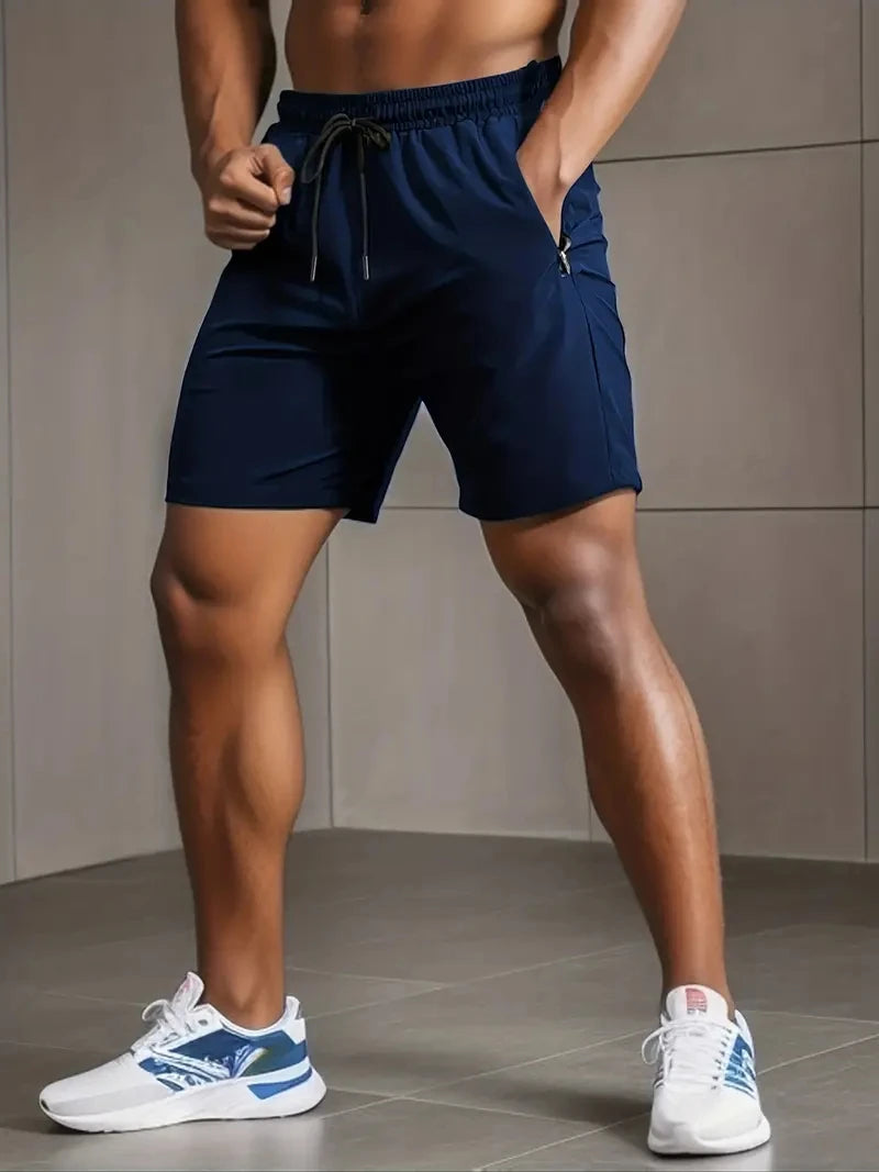 UETEEY Quick-Dry Gym Shorts for Men Fitness ATHLEXES