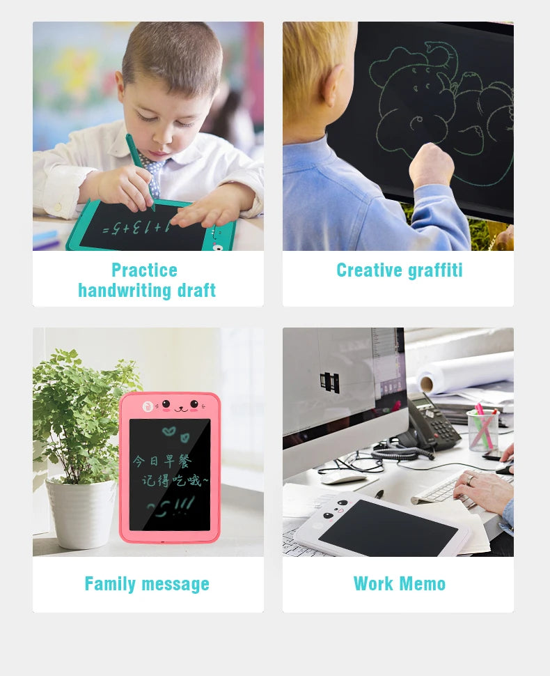 A7 Cartoon Children's LCD Drawing and Handwriting Board ATHLEXES