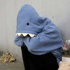 Kawaii Shark Patchwork Hoodie for Trendy Comfort ATHLEXES
