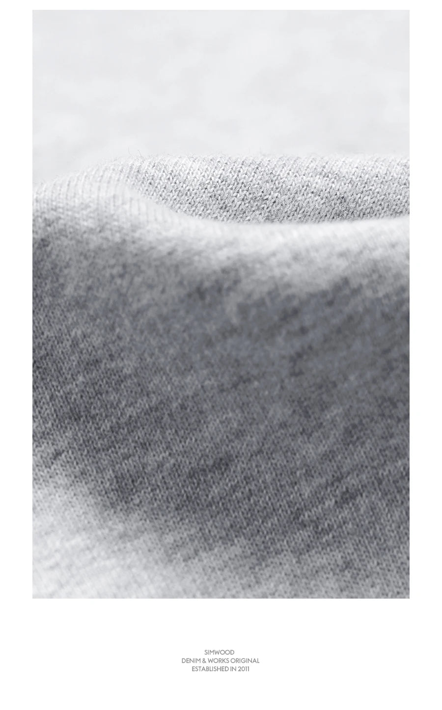 SIMWOOD Oversized Minimalist Menâ??s Sweatshirt SI980547 ATHLEXES