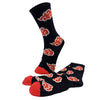 Akatsuki Cloud Cosplay Socks for Halloween Fun ATHLEXES