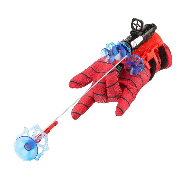 New for Spiderman Action Figure Anime Characters Children Toys Role Play Glove Launcher Set Wrist Toy Set Figures Hobbies ATHLEXES