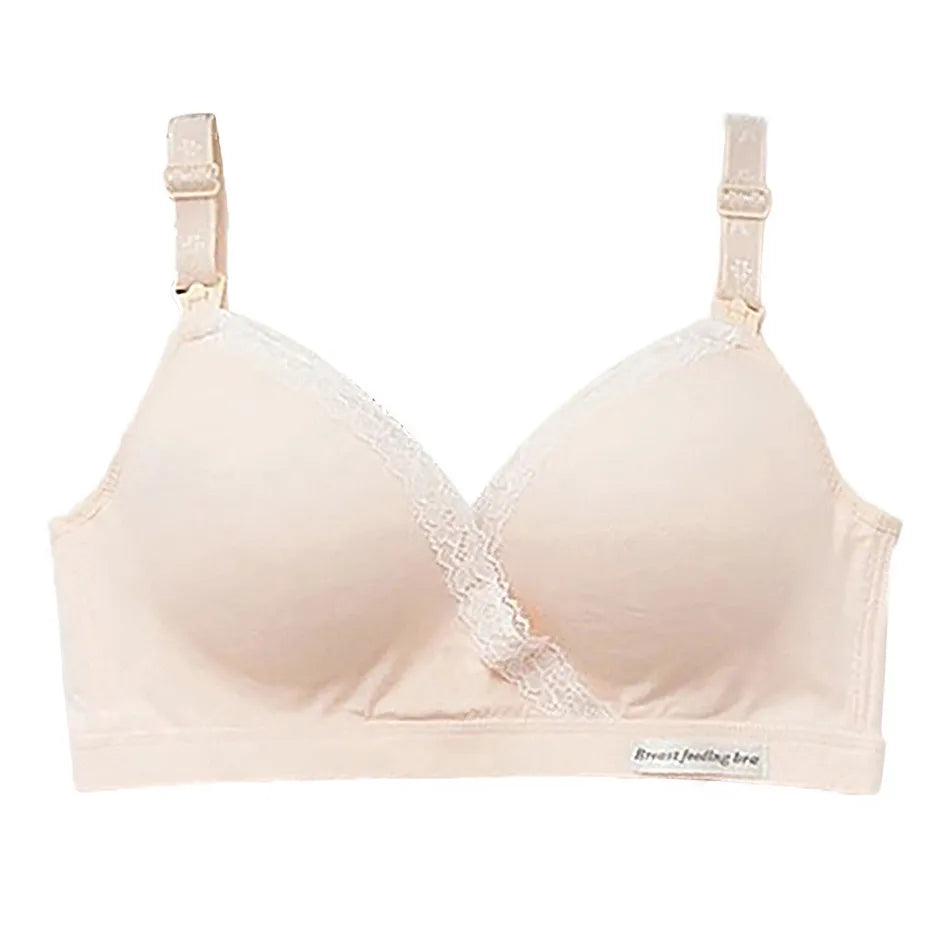 LuxeComfort Maternity Nursing Lace Bralette ATHLEXES