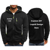 UrbanStyle Men's Hooded Zipper Jacket with Custom Logo ATHLEXES