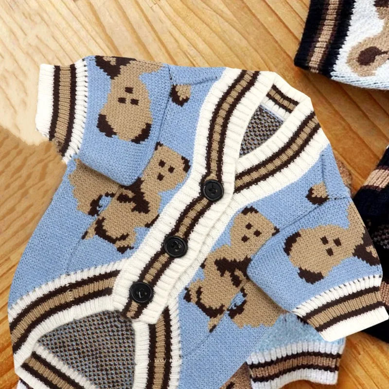 Luxury Fleece Sweater for Dogs and Cats - Chic Autumn Attire ATHLEXES