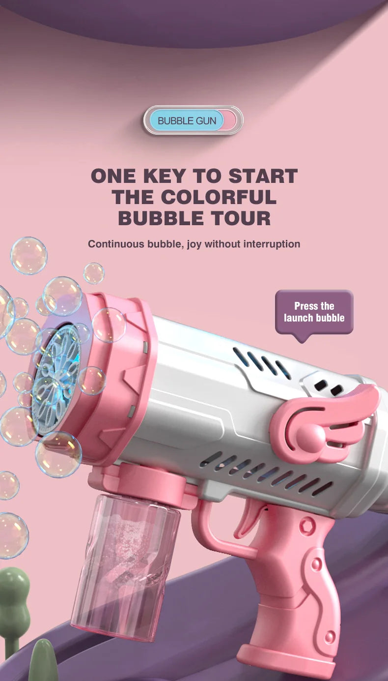 Kmoist Magic Bubble Blaster for Kids ATHLEXES