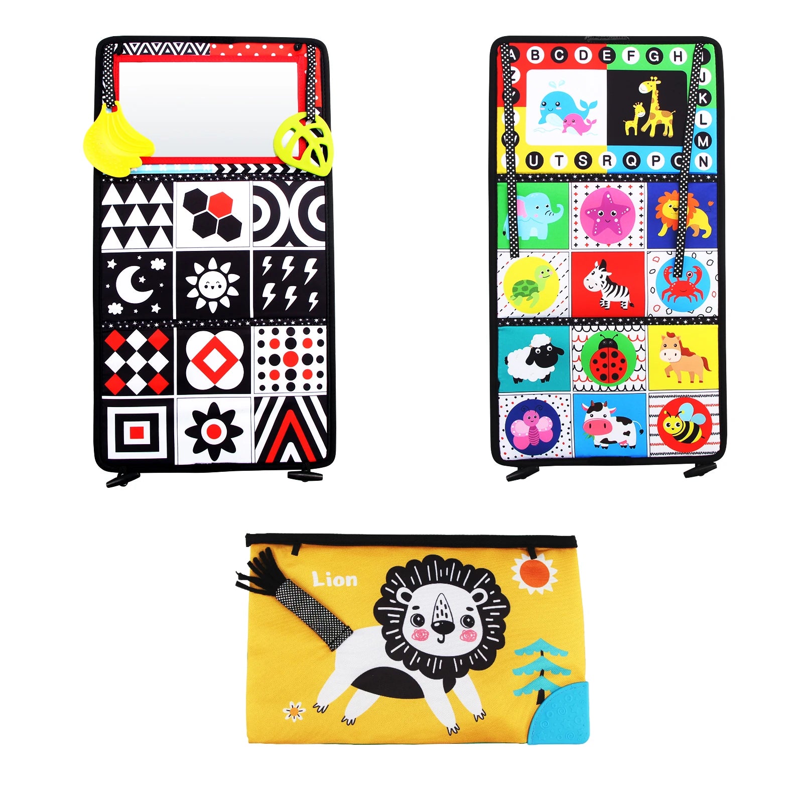 SoftBaby Interactive Cloth Book with Mirror ATHLEXES