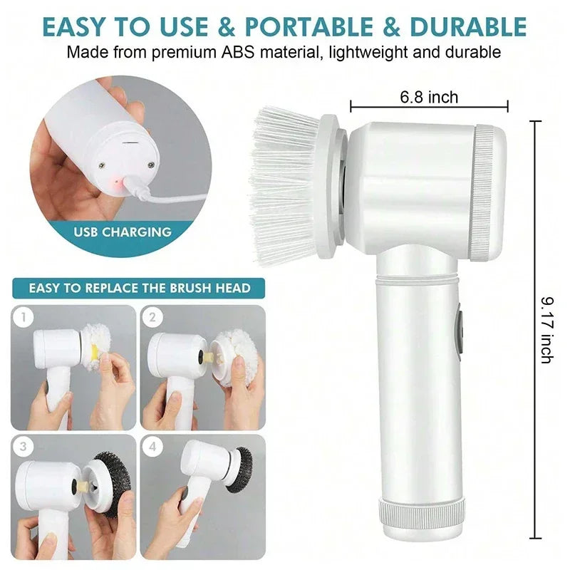 PowerClean Cordless Electric Scrubber ATHLEXES