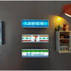 Luminous Coffee Shop Magnetic Fridge Stickers ATHLEXES